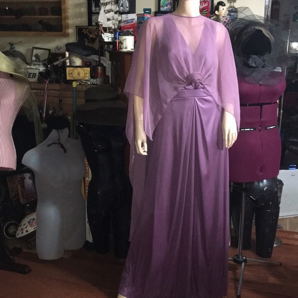 Vintage evening gown Dress - Picture 3 of 8